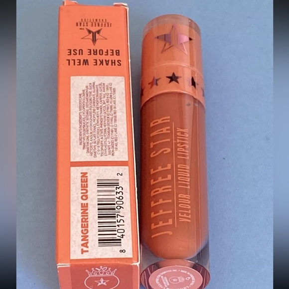 JEFFREE STAR Velour Liquid Lipstick-Tangerine Queen - Picture 3 of 5